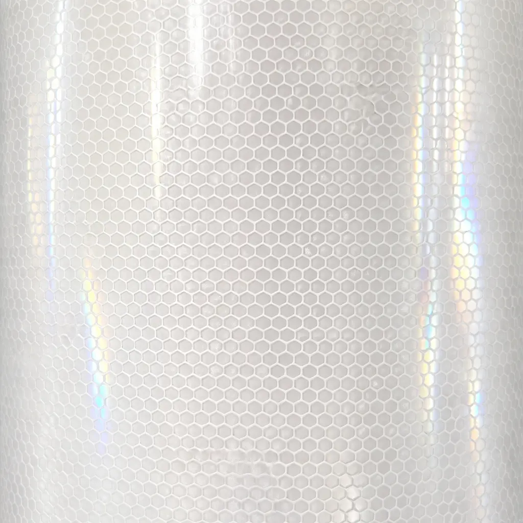 36in x 50yd WHITE REFLECTIVE VINYL 3M 3930 HIGH INTENSITY PRISMATIC