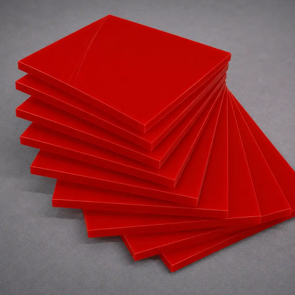 Newtek Acrylic Red CAST 1/8 x 48" x 96" YG136
