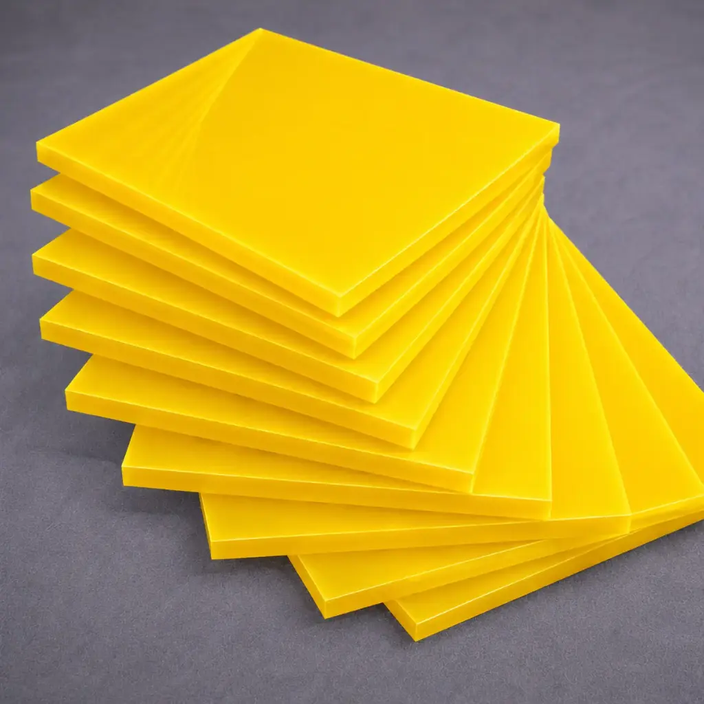 Acrylic Yellow (2037) 1/8 x 4' x 8' LD EXTRUDED