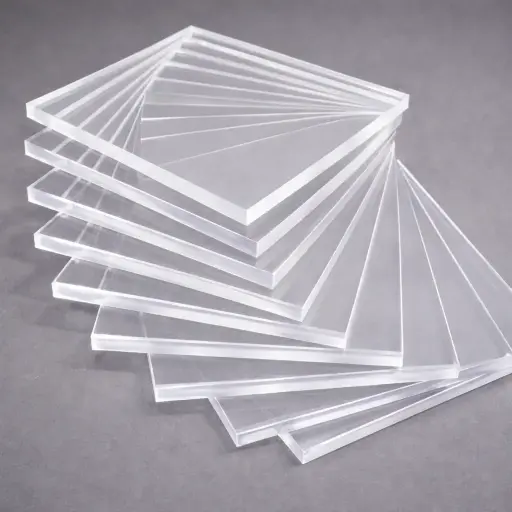 [2PMCCL2500610] Clear 1/4" x 75" x 122" Newtek Cast Acrylic 