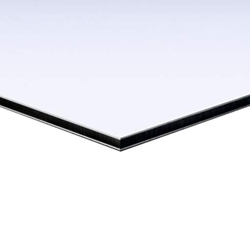 ACM 3MM 48INX122IN WHITE /MILL .020 SKIN 