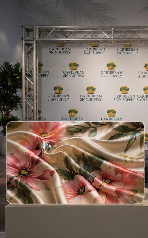 Backdrop textil impreso en sublimación