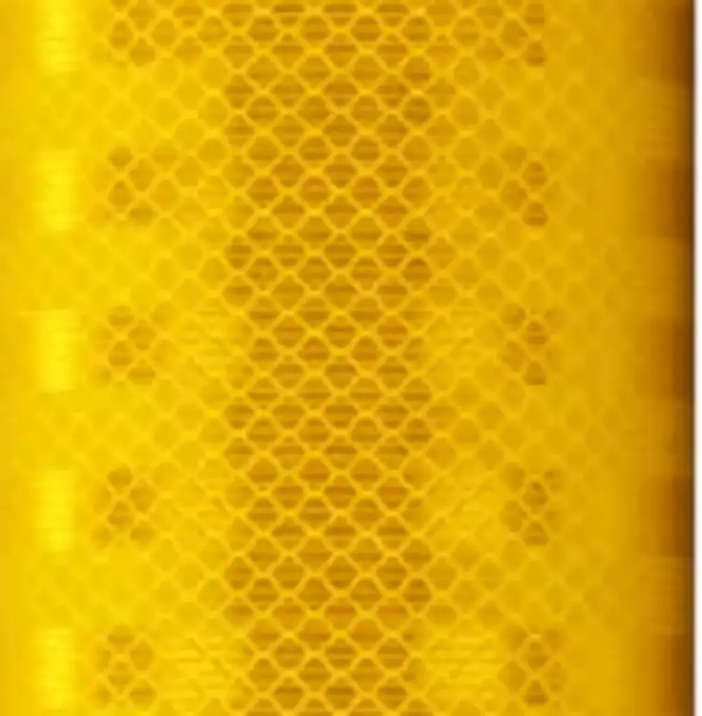 24in x 50yd YELLOW Reflective 3931 - 3M High Intensity Prismatic Reflective Vinyl 