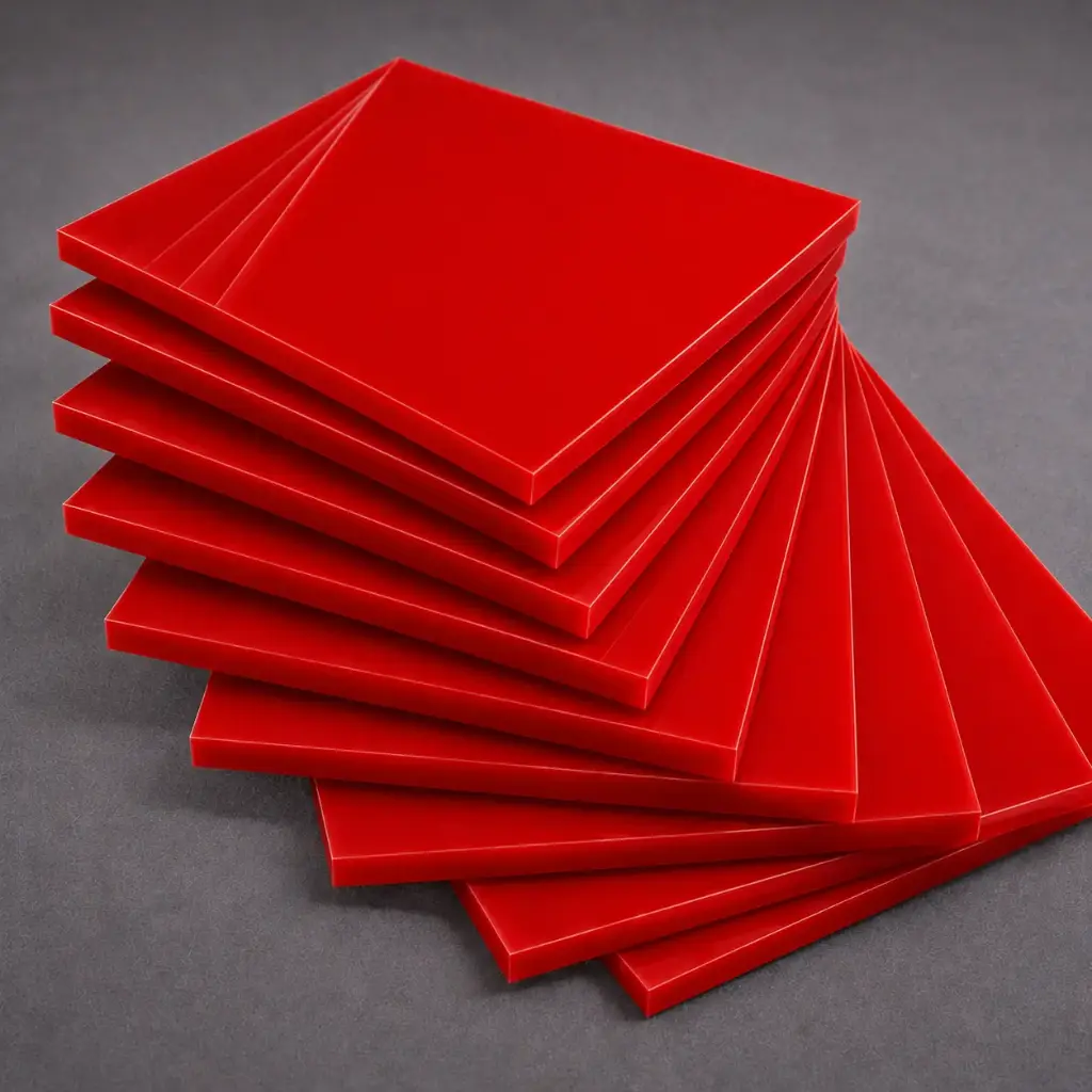 Acrylic (1/8" x 48" x 96") RED 2793 Optix Extruded