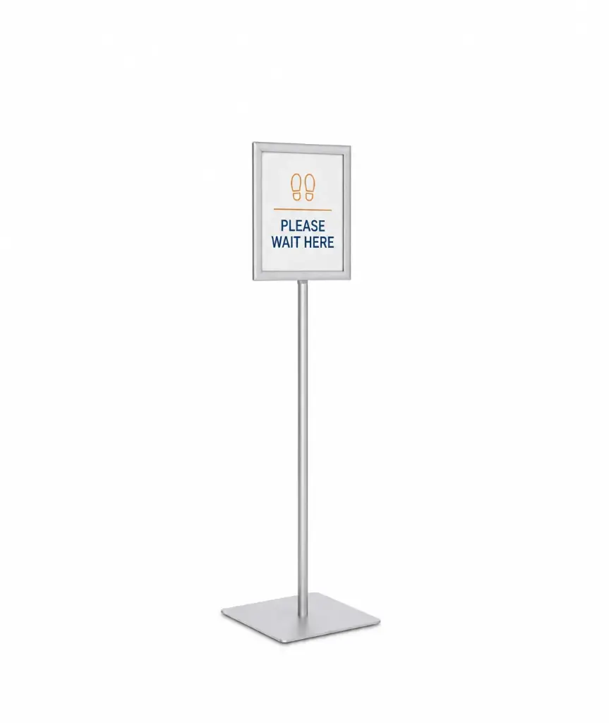Perfex Pedestal Sign Frame 14in x 11in  
