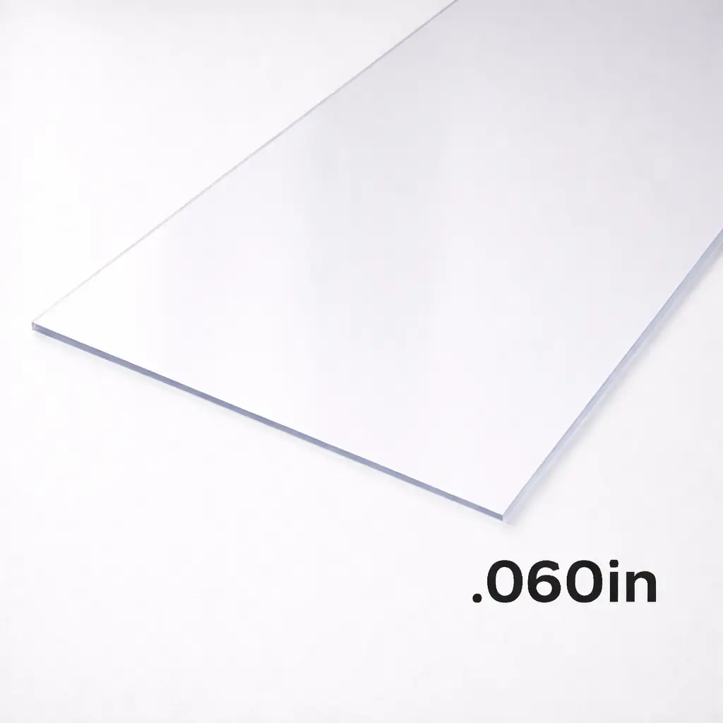 Polycarbonate Clear .060" x 4' x 8' TUFFAK SL