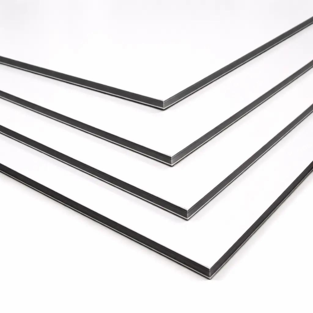 ALUSHIELD ACM PROMO 3MMX4'X8' WHITE/WHITE(.005IN SKIN)
