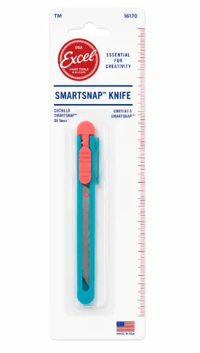 [16073] Smart Snap Knife Blue 9mm