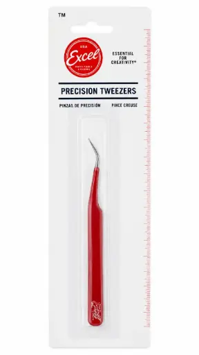 [230426] Slant Point Tweezer Red 
