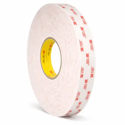 [2494507536] 3M VHB White Double Sided Tape 4945 .045X.75inX36yd 