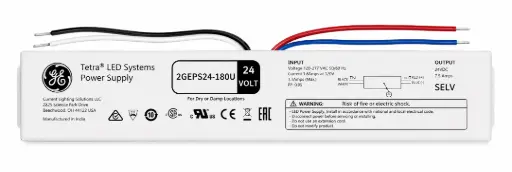 [2GEPS24-180U] LED Power Supply 24V 180W Universal Voltage GE Tetra
