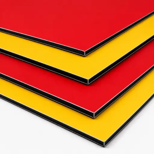 [2NEWACP05010RED/YEL] Newtek ACM 60" x 120" RED/YELLOW .015" Skin