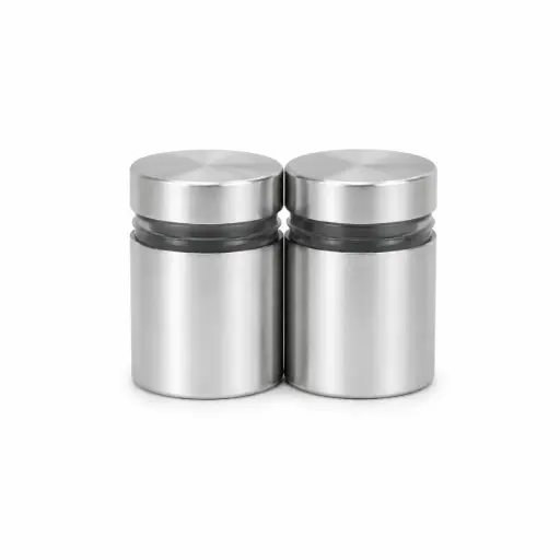 [2STANDOFFAL19X19MM] 19MM X 19MM ALUMINUM STANDOFF (3/8")1