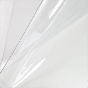 [2STATICLING54164C] STATIC CLING CLEAR 54"X164' FOR SOLVENT PRINTING