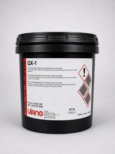 [2ULAQX1/QT] QX-1 Fast Exposing Emulsion Ulano (Quart) READY TO USE Blue-Green