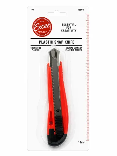 [16850] Heavy Duty Plastic Snap Blade Knife