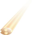 [2ZIPBEI21] ZIP STRIP BEIGE - 21 STAPLE CHANNEL COVER