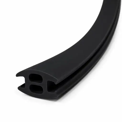 [2ZIPBLK01] Zip Strip - BLACK 01 Staple Channel Cover