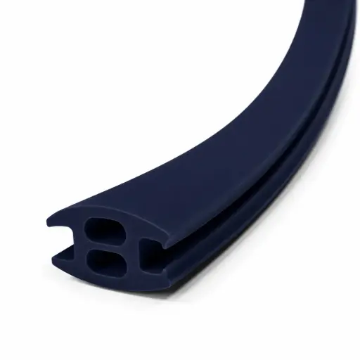 [2ZIPDBL02] ZIP STRIP DARK BLUE - 02 STAPLE CHANNEL COVER