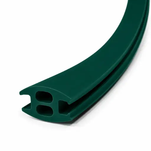 [2ZIPGRN06] Zip Strip - DARK GREEN 06 Staple Channel Cover