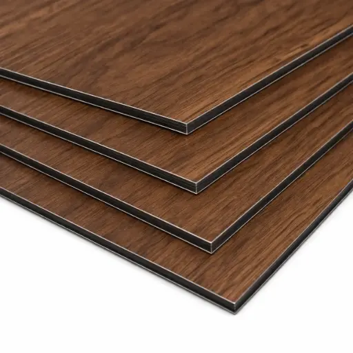 [NEWACP0405010WALTNUT] Walnut Wood 60" x 120" Newtek ACM 4MM .020IN SKIN