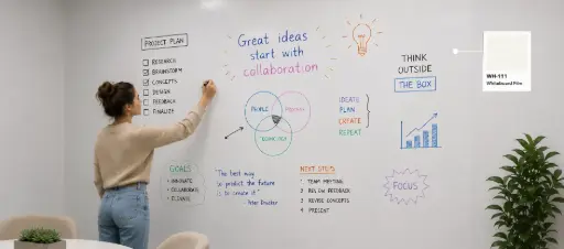 [DINOCWH-111] 3M DINOC Whiteboard Film WH-111 48" x 98ft DRY ERASE