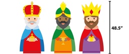 [Set 1] Christmas Reyes Magos 48.5&quot;