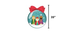 Christmas Esfera Reyes 35&quot;