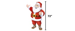 Christmas Santa XL 72&quot;