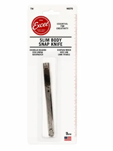 [16070] Slim Snap Blade Knife With 30 Degree Snap Blades