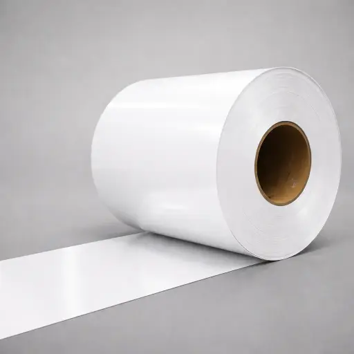 [325.3270-111-1] .032IN x 5.3IN x 270' WHITE COIL CHANNEL COIL