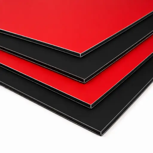 [2NEWACPTEX3MM48120] Newtek ACM TX RED/TX BLACK 3MM 48" x 120" High-Performance Polyester .30MM